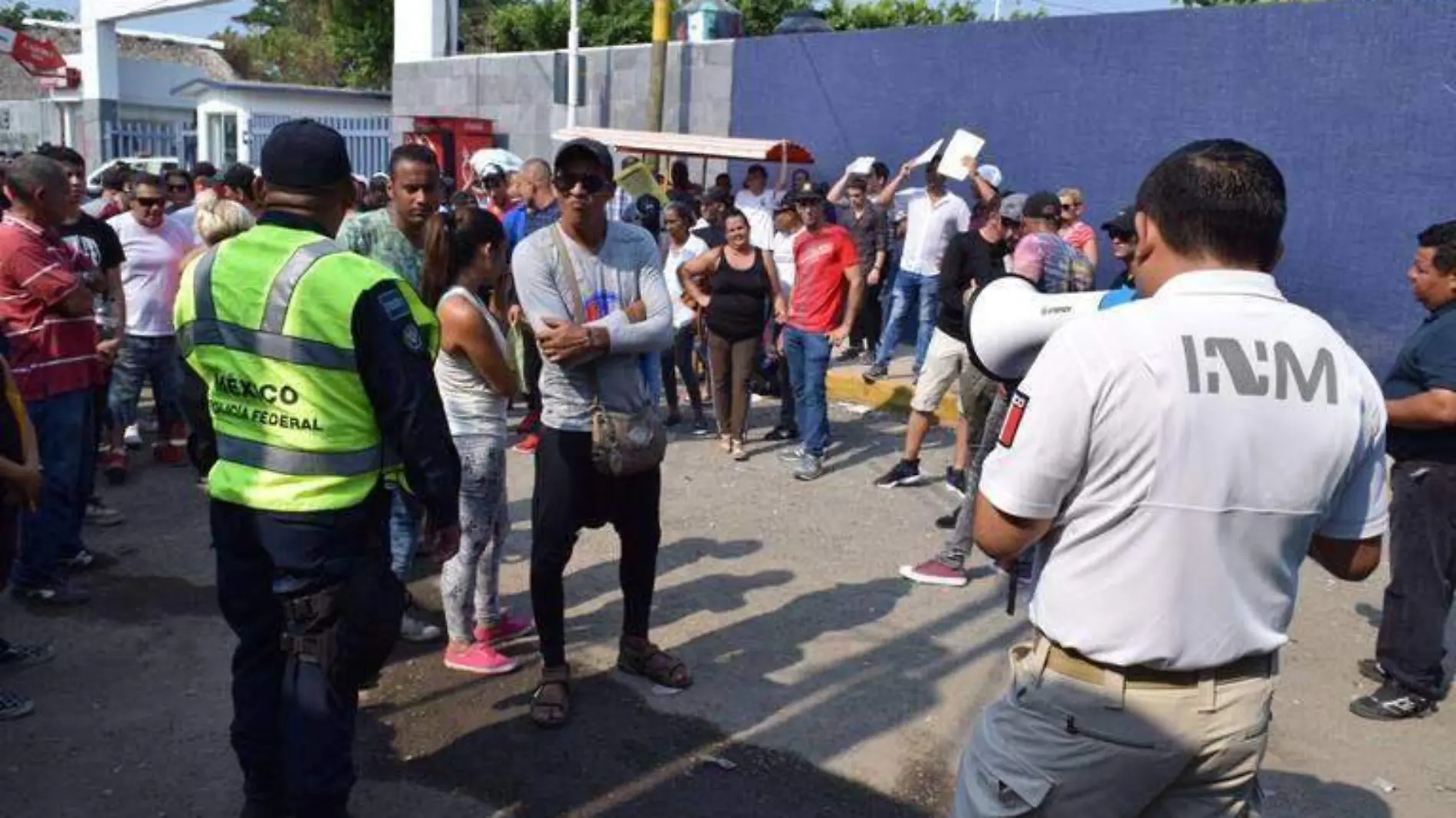 migrantes varados en Tapachula